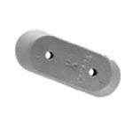Johnson & Evinrude Block Zinc Anode | Martyr CM123009Z - MacombMarineParts.com