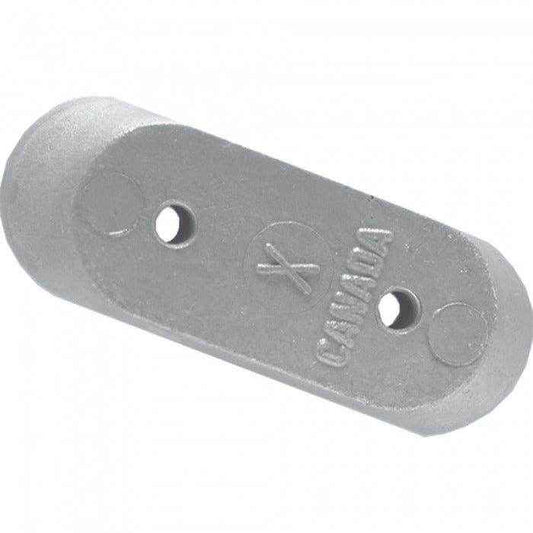 Johnson & Evinrude Block Zinc Anode | Martyr CM123009Z - MacombMarineParts.com