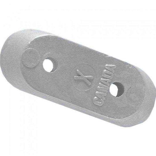 Johnson & Evinrude Transom Block Zinc Anode | Martyr CM327606Z - MacombMarineParts.com