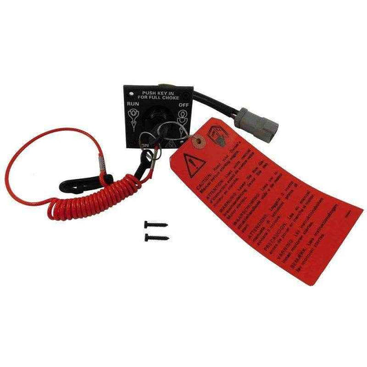 Key Switch Kit Single Engine Johnson - Evinrude | BRP 176408 - MacombMarineParts.com