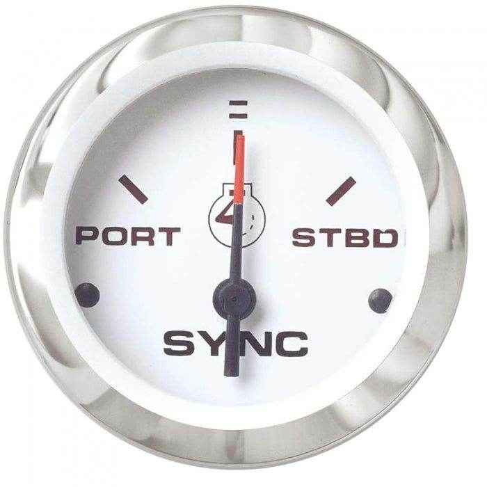 Lido Series Engine Synchronizer Gauge | Sierra 65495P - MacombMarineParts.com
