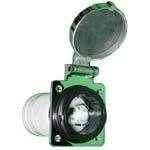Marinco 50 Amp 125 Volt Inlet 6371El-B - MacombMarineParts.com