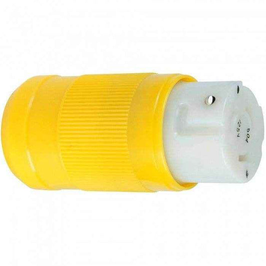 Marinco 50 Amp 125 Volt Locking Connector 6360Crn - MacombMarineParts.com