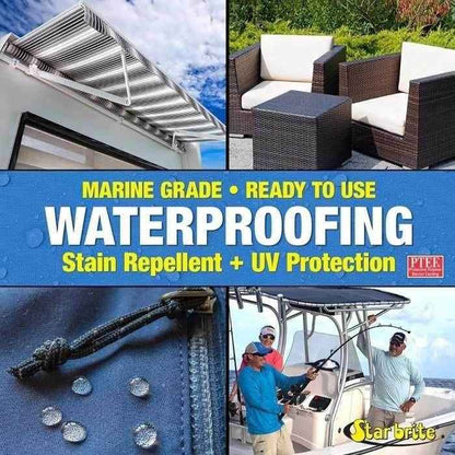Marine Fabric Waterproofing with PTEF - 1 Gallon | Star Brite 081900N - MacombMarineParts.com