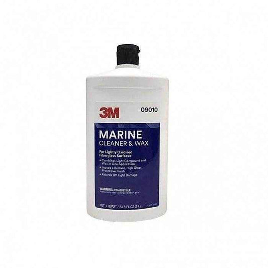 Marine Fiberglass Cleaner and Wax - 33.8 oz. | 3M 9010 - MacombMarineParts.com