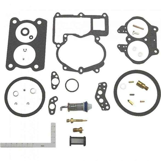 Mercarb 2 BBL Marine Carburetor Kit | Sierra 18 - 7098 - 1 - MacombMarineParts.com