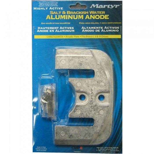 Mercruiser Driveshaft Housing Aluminum Anode Kit | Martyr CM821630KITA - MacombMarineParts.com