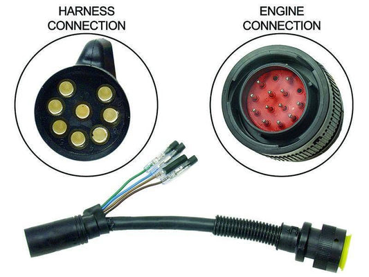 Mercury Adaptor-Non Dts 14 Pin To 8 84-896542T01