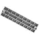 Mercury Waffle Bar Zinc Anode | Martyr CM43396Z - MacombMarineParts.com