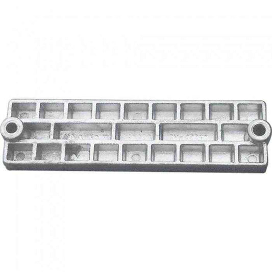 Mercury Waffle Bar Zinc Anode | Martyr CM43396Z - MacombMarineParts.com