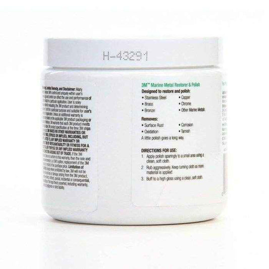 Metal Restorer & Polish Paste - 18 oz. | 3M 09019 - MacombMarineParts.com