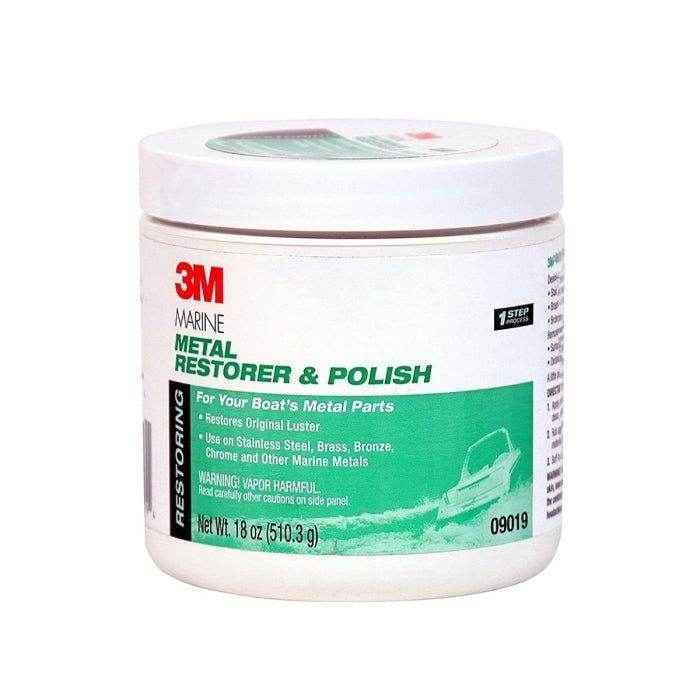 Metal Restorer & Polish Paste - 18 oz. | 3M 09019 - MacombMarineParts.com