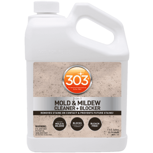 Mold & Mildew Cleaner + Blocker 128oz | 303 - 30589 - MacombMarineParts.com