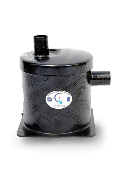 Muffler 2" Side In / Top Out | Centek 1500054 - MacombMarineParts.com