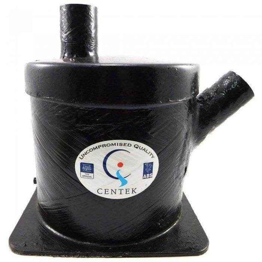 Muffler Vernalift Side Angle In Top Out 1-7/8 in. | Centek 1500157 - MacombMarineParts.com