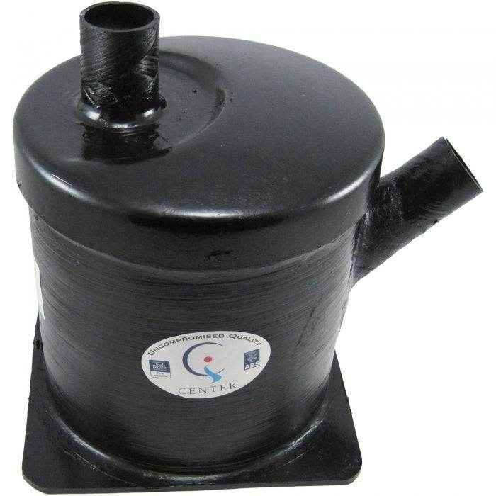 Muffler Vernalift Side Angle In Top Out 2 in. | Centek 1500107 - MacombMarineParts.com