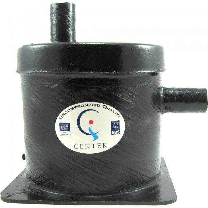 Muffler Vernalift Side In Top Out 1.5 in. | Centek Industries 1500071 - MacombMarineParts.com