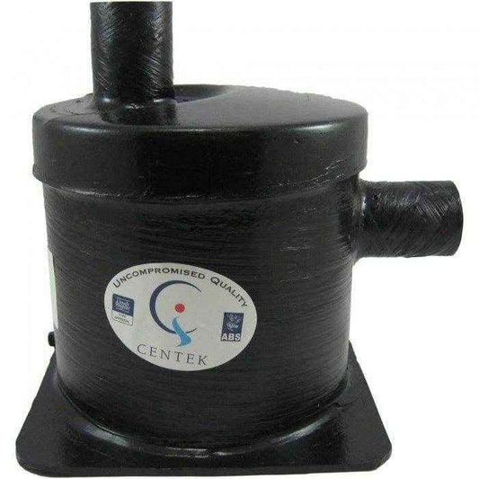 Muffler Vernalift Side In Top Out 2 in. | Centek Industries 1500026 - MacombMarineParts.com