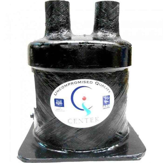 Muffler Vernalift Top In Top Out 1.5 in. | Centek Industries 1500001 - MacombMarineParts.com