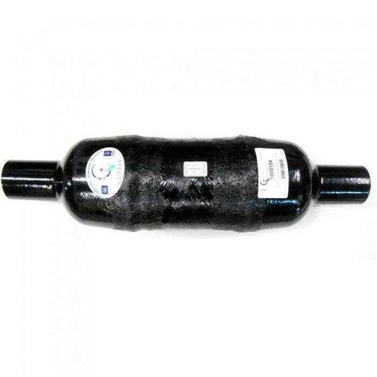 Muffler Vernatone Round 3 in. Inlet/Outlet | Centek 1000104 - MacombMarineParts.com