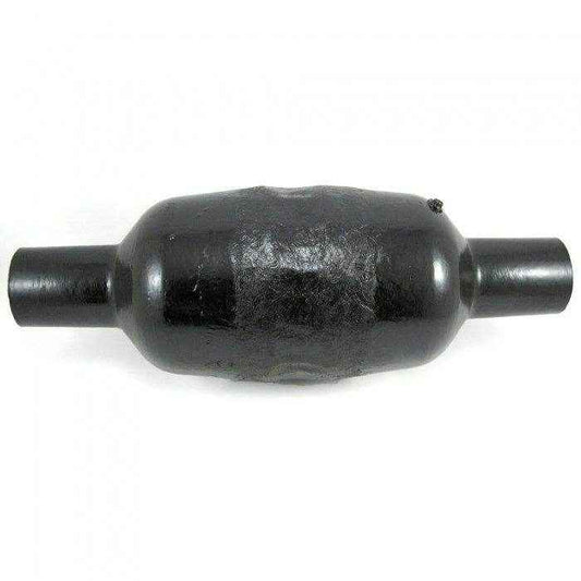 Muffler Vernatone Round 3 in. Inlet/Outlet | Centek 1000145 - MacombMarineParts.com