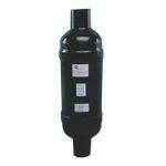 Muffler Vernatone Round 3.5 in. Inlet/Outlet | Centek 1000105 - MacombMarineParts.com