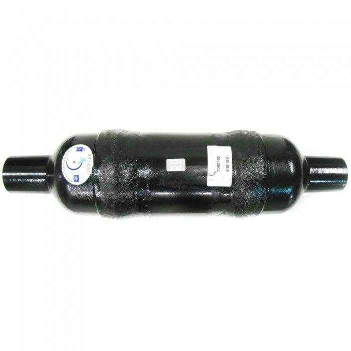 Muffler Vernatone Round 3.5 in. Inlet/Outlet | Centek 1000105 - MacombMarineParts.com