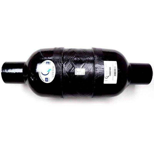 Muffler Vernatone Round 4 in. Inlet/Outlet | Centek Industries 1000165 - MacombMarineParts.com