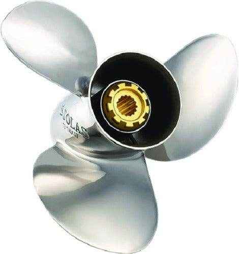New Saturn Stainless Steel 3-Blade Propeller 14.5D x 15P | Solas 1531-145-15 - MacombMarineParts.com