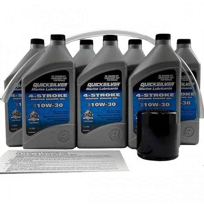 Oil Change Kit for late V6 & V8 Engines | Quicksilver 8M0169548 - MacombMarineParts.com