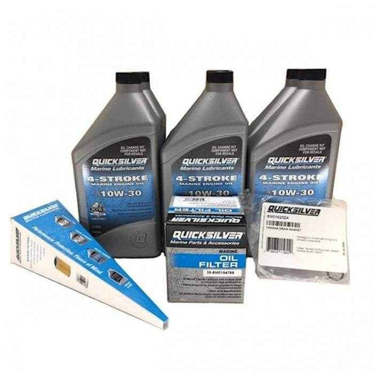 Oil Change Kit Yamaha Outboard F200 - F250 | Quicksilver 98 - 8M0162420 - MacombMarineParts.com