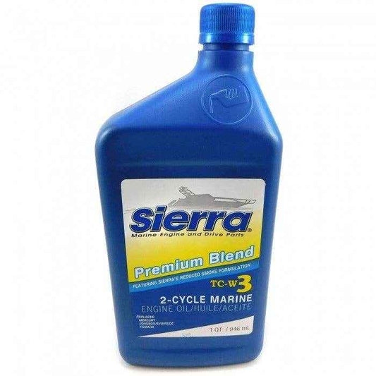 Oil Engine Premium Blend 2-Cycle - 1 Quart | Sierra 18-9500-2 - MacombMarineParts.com