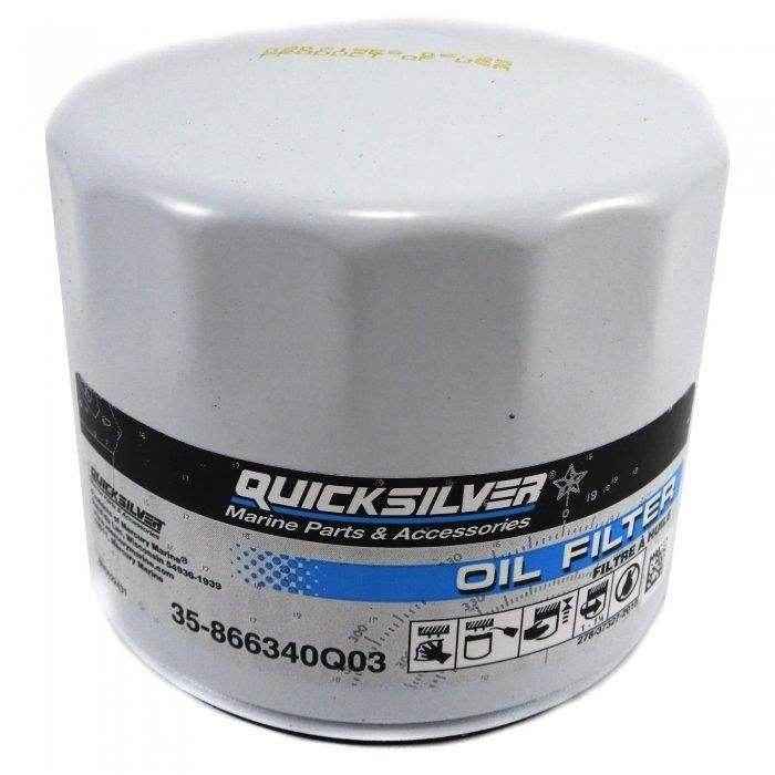 Oil Filter GM Short | Quicksilver 35 - 866340Q03 - MacombMarineParts.com