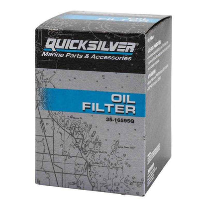 Oil Filter - MerCruiser High Performance V-8 Engines | QuickSilver 16595Q - MacombMarineParts.com