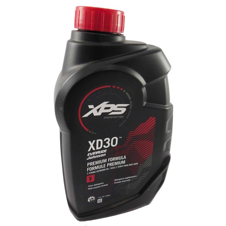 Oil Outboard XD30 2 - Cycle Premium Quart | BRP 779724 - MacombMarineParts.com