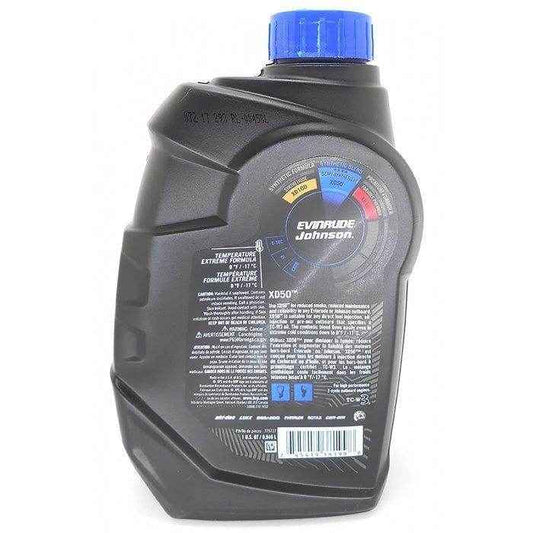 Oil Outboard XD50 2-Cycle Quart | BRP 0779717 - MacombMarineParts.com