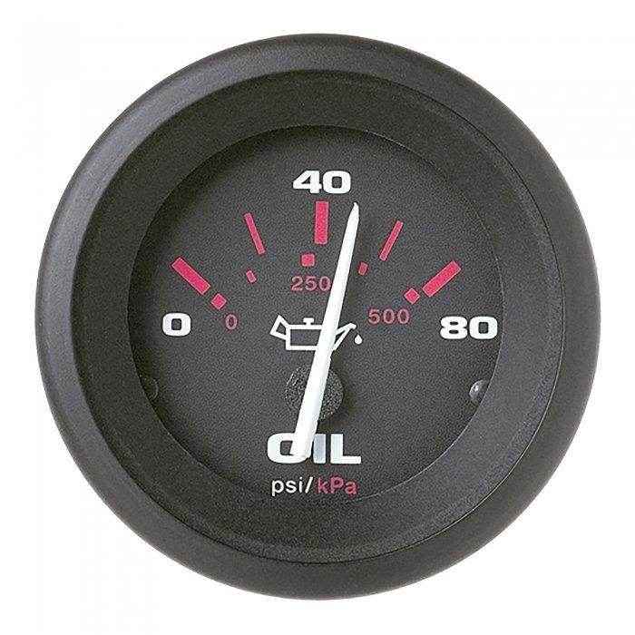 Oil Pressure Gauge Amega 0-80 Psi | Sierra 57903P - MacombMarineParts.com