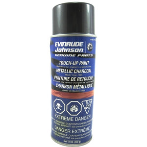 Spray Paint Touch Up Charcoal OMC 11.5 Oz. | BRP 777173 - macomb-marine-parts.myshopify.com