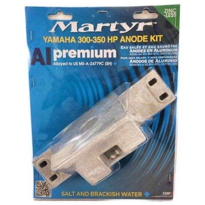 Outboard Anodes Kit Aluminum Yamaha 300-350Hp | Martyr CMY300350KITA - MacombMarineParts.com