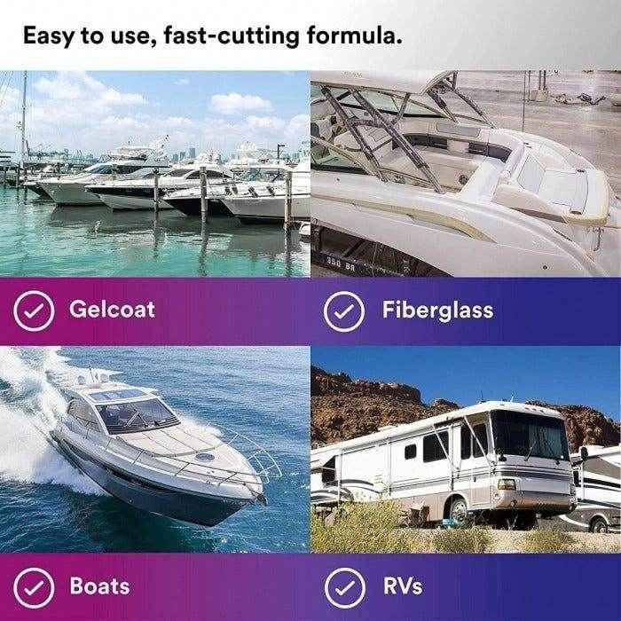 Perfect-It Gelcoat Heavy Cutting Compound - 1 qt. | 3M 36102 - MacombMarineParts.com
