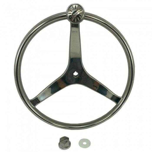 Power Grip 15.5 inch Wheel with 1/2 inch Welded Nut | Lewmar 89700823 - MacombMarineParts.com