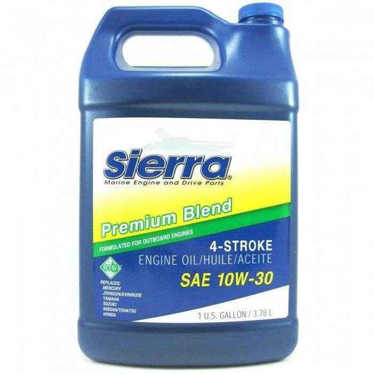 Premium Blend 10W - 30 4 - Stroke Oil Gallon | Sierra 18 - 9420 - 3 - MacombMarineParts.com