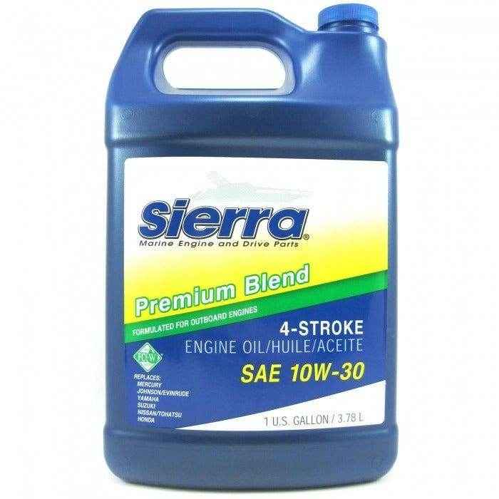 Premium Blend 10W-30 4-Stroke Oil Gallon | Sierra 18-9420-3 - MacombMarineParts.com