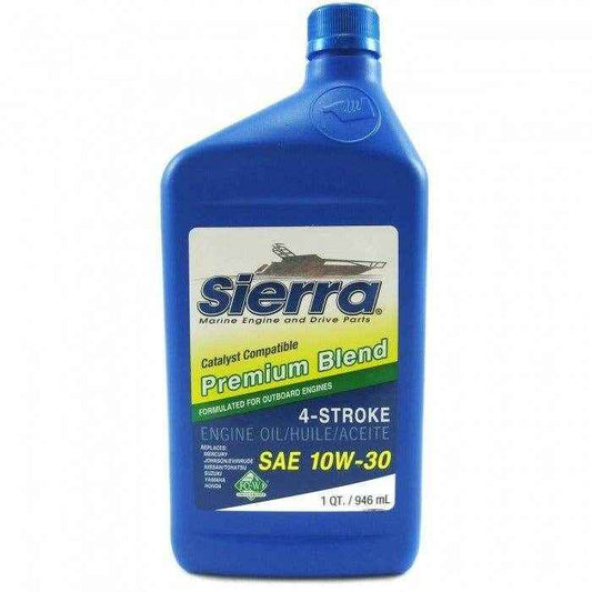 Premium Blend Catalyst Engine Oil Quart 10W - 30 | Sierra 18 - 9420CAT - 2 - MacombMarineParts.com