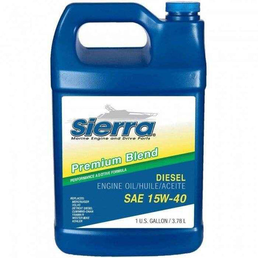 Premium Blend Diesel Oil Gallon 15W - 40 | Sierra 18 - 9553 - 3 - MacombMarineParts.com