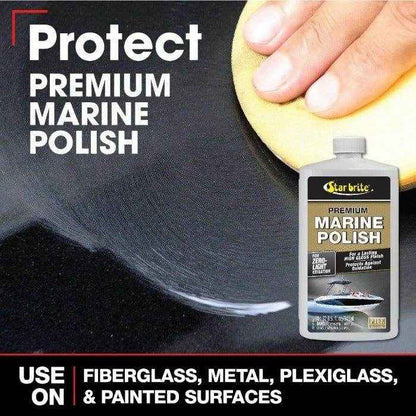 Premium Marine Polish with PTEF - 16 oz. | Star Brite 085716PW - MacombMarineParts.com