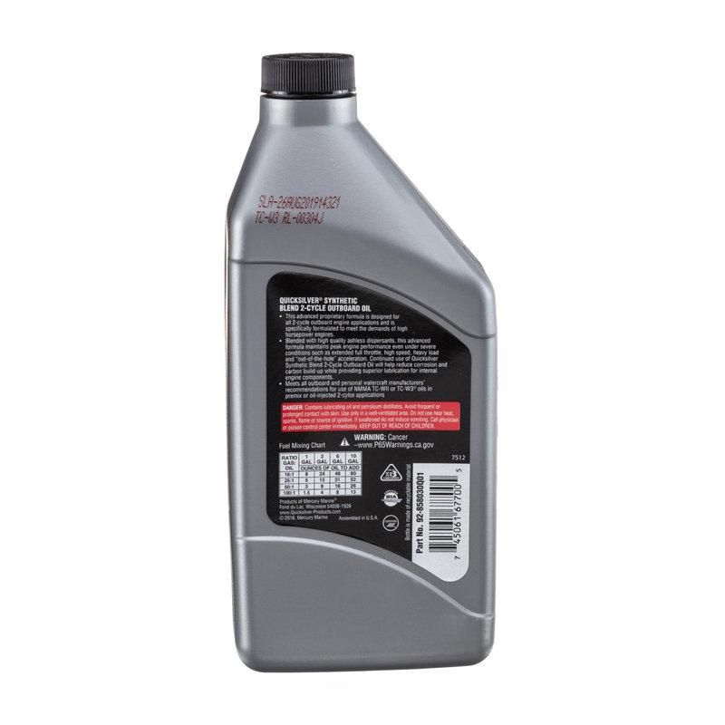 Premium Plus TC-W3 2-Cycle Oil- Synthetic Blend -16oz 858030Q01