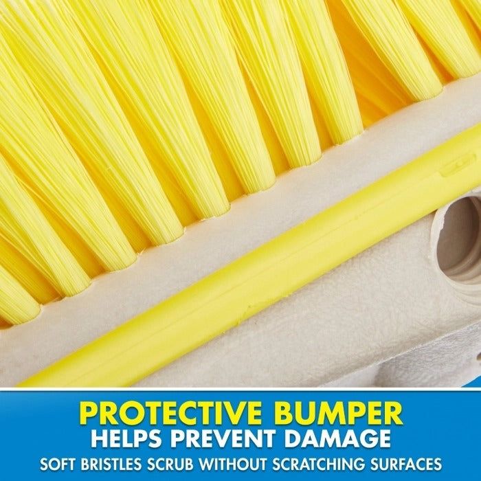 Premium Soft Wash Yellow Brush with Bumper - 8 in. | Star Brite 040161