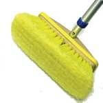 Premium Soft Wash Yellow Brush with Bumper - 8 in. | Star Brite 040161