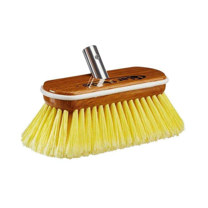 Premium Synthetic Wood Brush - Soft - Yellow | Star Brite 040170 - MacombMarineParts.com